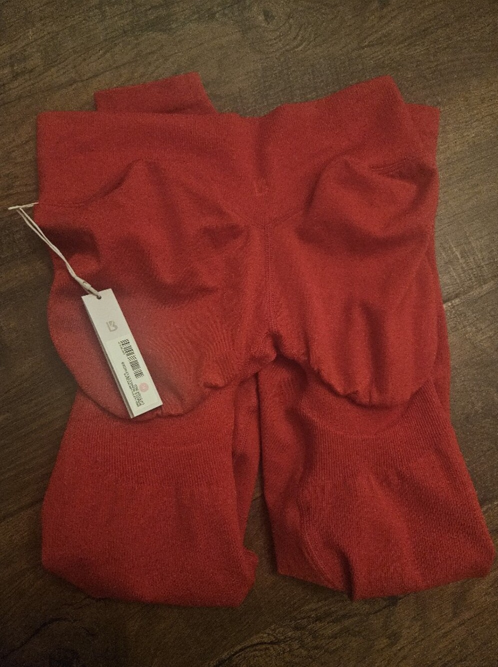 BuffBunny Miracle Seamless Legging Lipstick Red